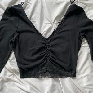 Urban Outfitters Cropped Long Sleeve